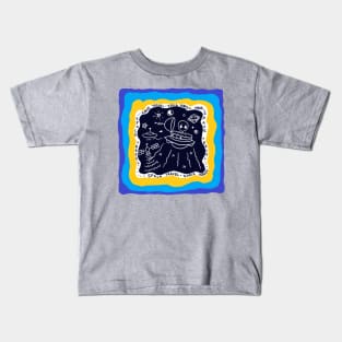 space travel Kids T-Shirt